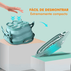 bacia dobrável spafeet com rolos massageadores – alívio para pés cansados