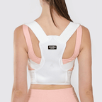 corretor postural posturepro feminino ajustável e discreto para alívio de dores