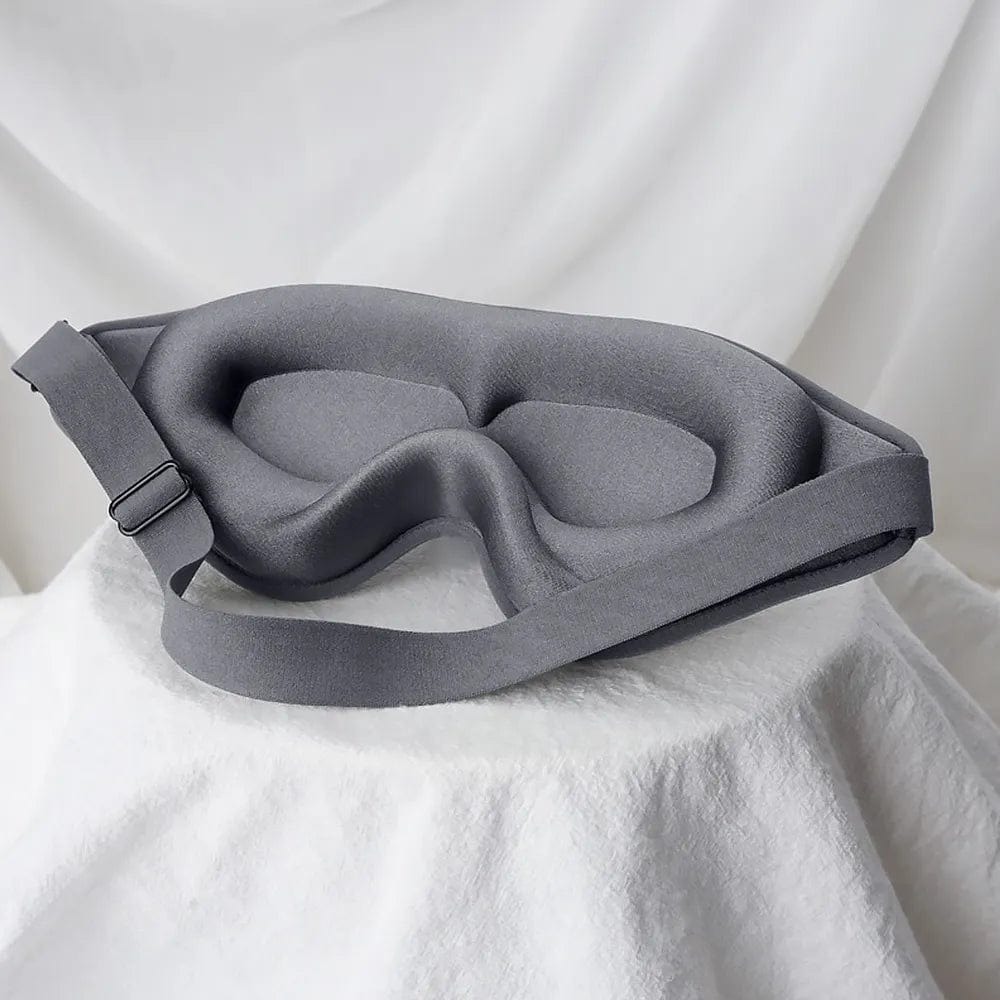 máscara de dormir blackout 3d em espuma de memória para sono profundo