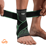 Tornozeleira de Compressão em Nylon para Alívio de Dores e Suporte