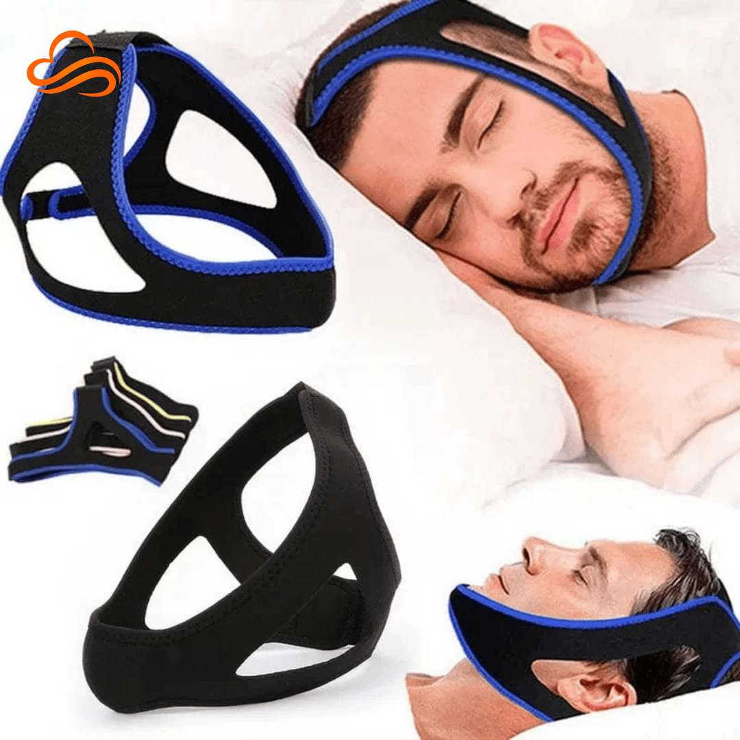 Faixa Anti-Ronco de Neoprene Ajustável – Durma Silenciosamente!
