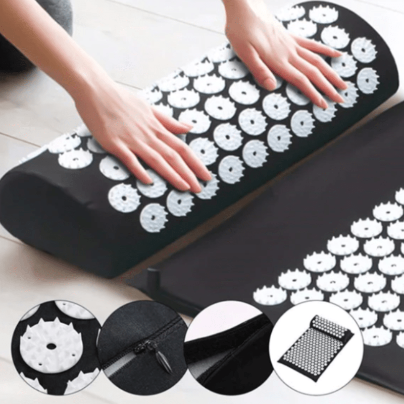 Tapete de Acupressão 45x75cm - Alívio de Dores e Relaxamento Instantâneo