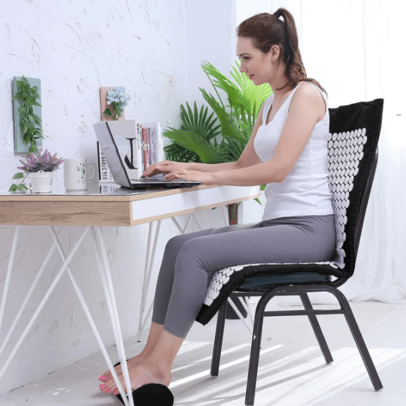 Tapete de Acupressão 45x75cm - Alívio de Dores e Relaxamento Instantâneo