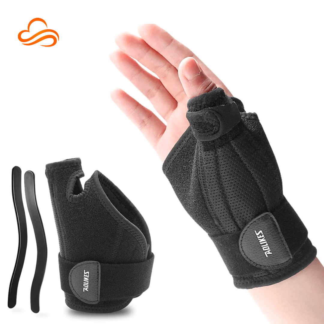 Suporte Rígido para Punho e Polegar - Alívio e Imobilização Eficaz
