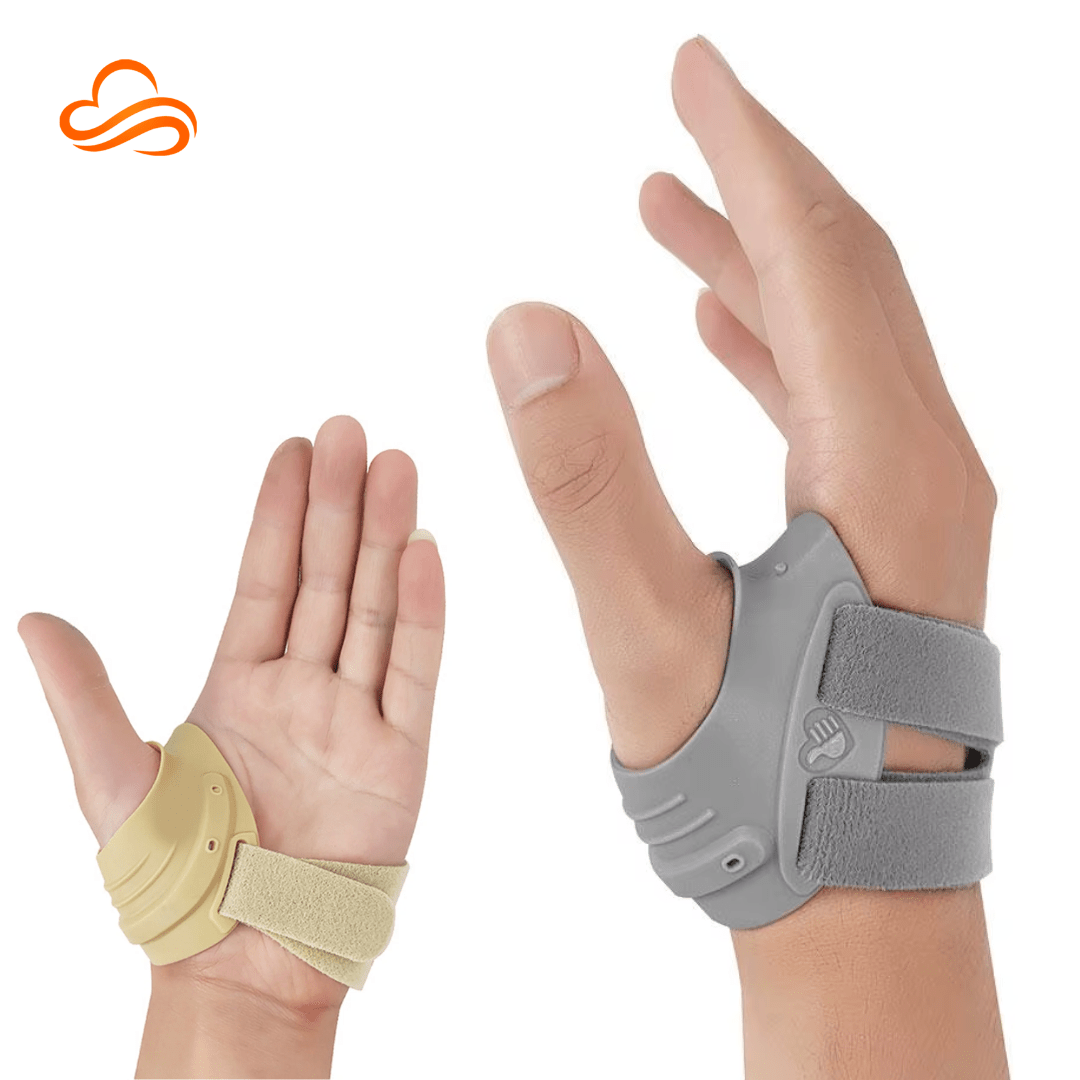 Suporte Rígido para Polegar em Nylon – Alívio para Tendinite e Artrite