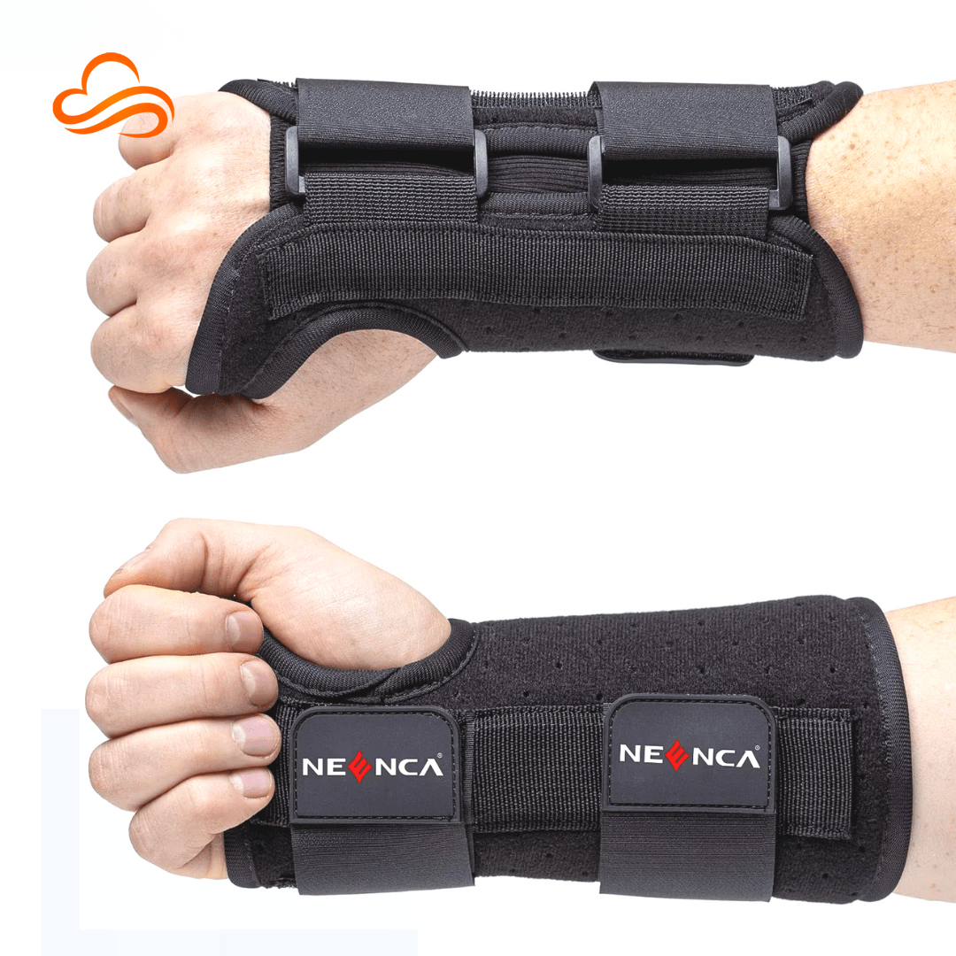 Imobilizador de Pulso Anatômico com Haste de Metal para Tendinite