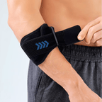 faixa de compressão para cotovelo alívio rápido e ajustável