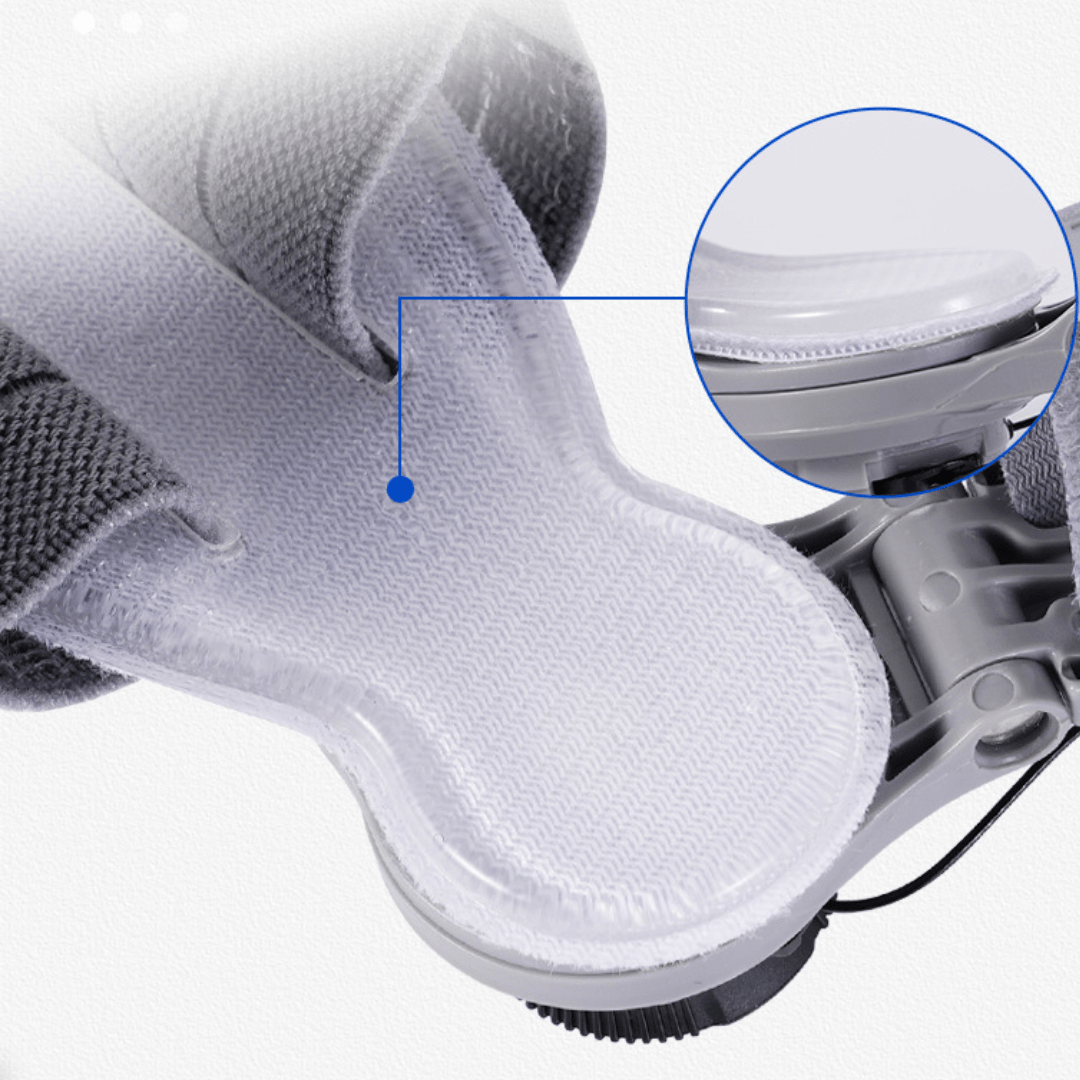 Corretor e Separador de Dedos FlexToe – Ajuste Rotativo e Conforto