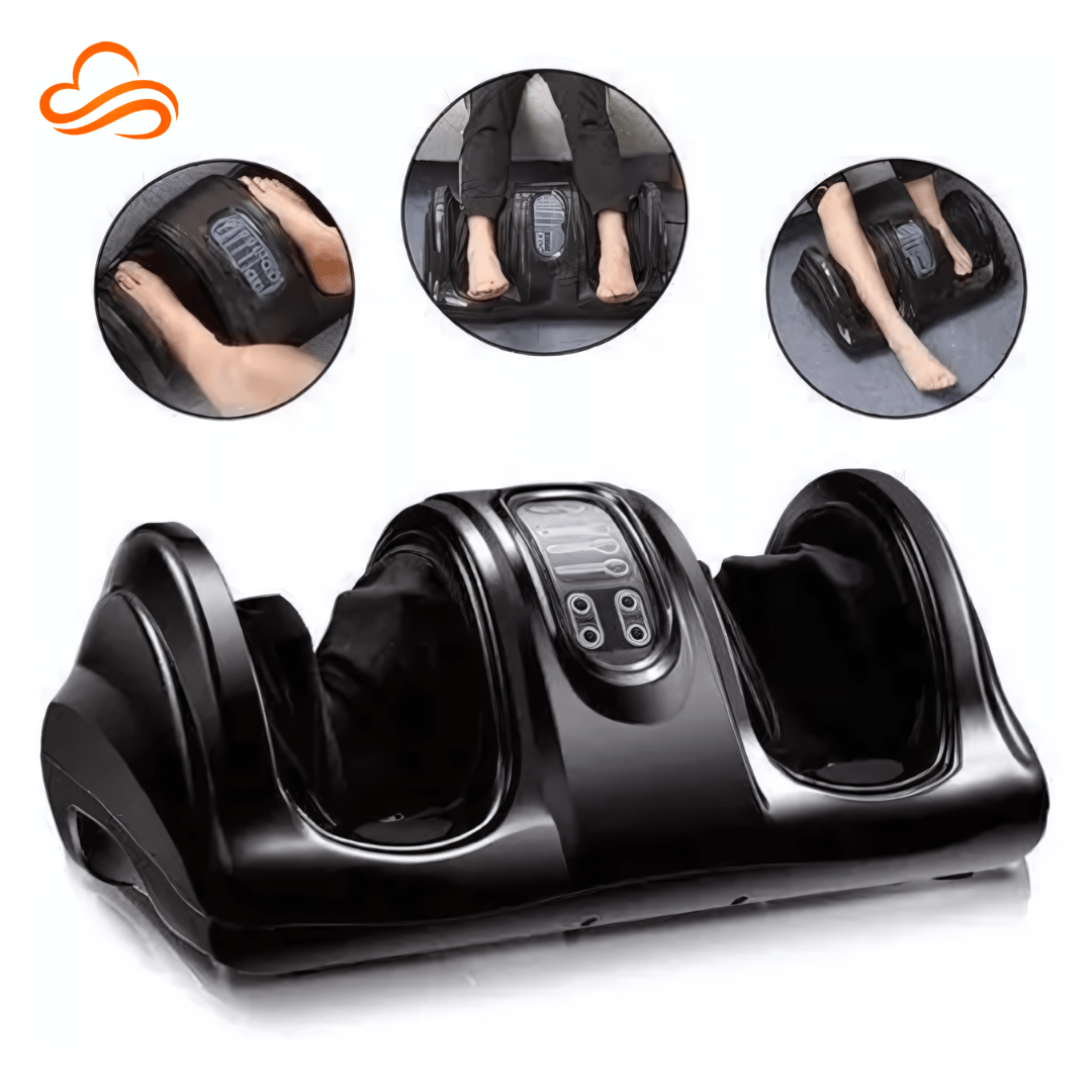 Massageador de Pés 3 em 1 Bivolt – Alívio Profundo e Circulação
