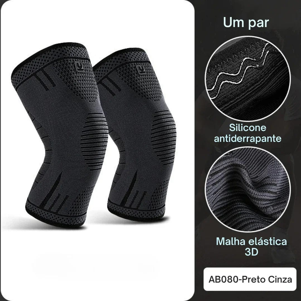 Joelheira Elástica Respirável para Alívio de Dores e Lesões