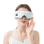 massageador de olhos eyerelax – terapia térmica e bluetooth para alívio da fadiga ocular