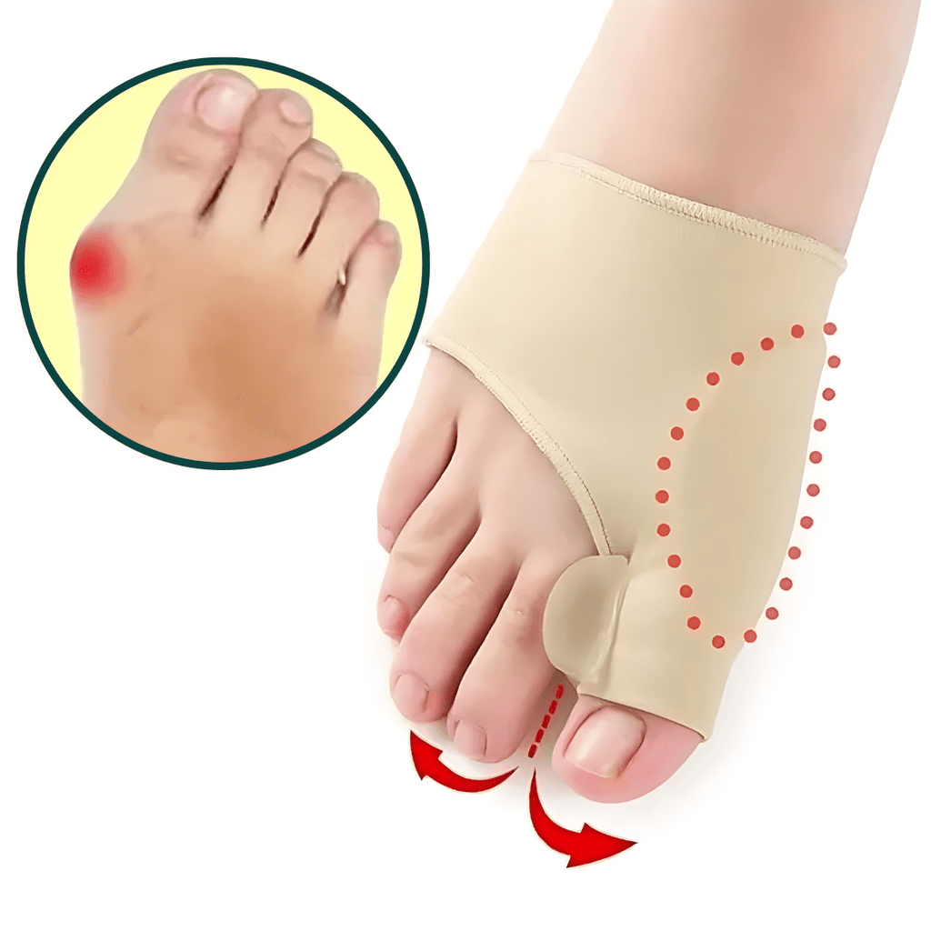 protetor para hálux valgo em soft gel alívio do atrito diário