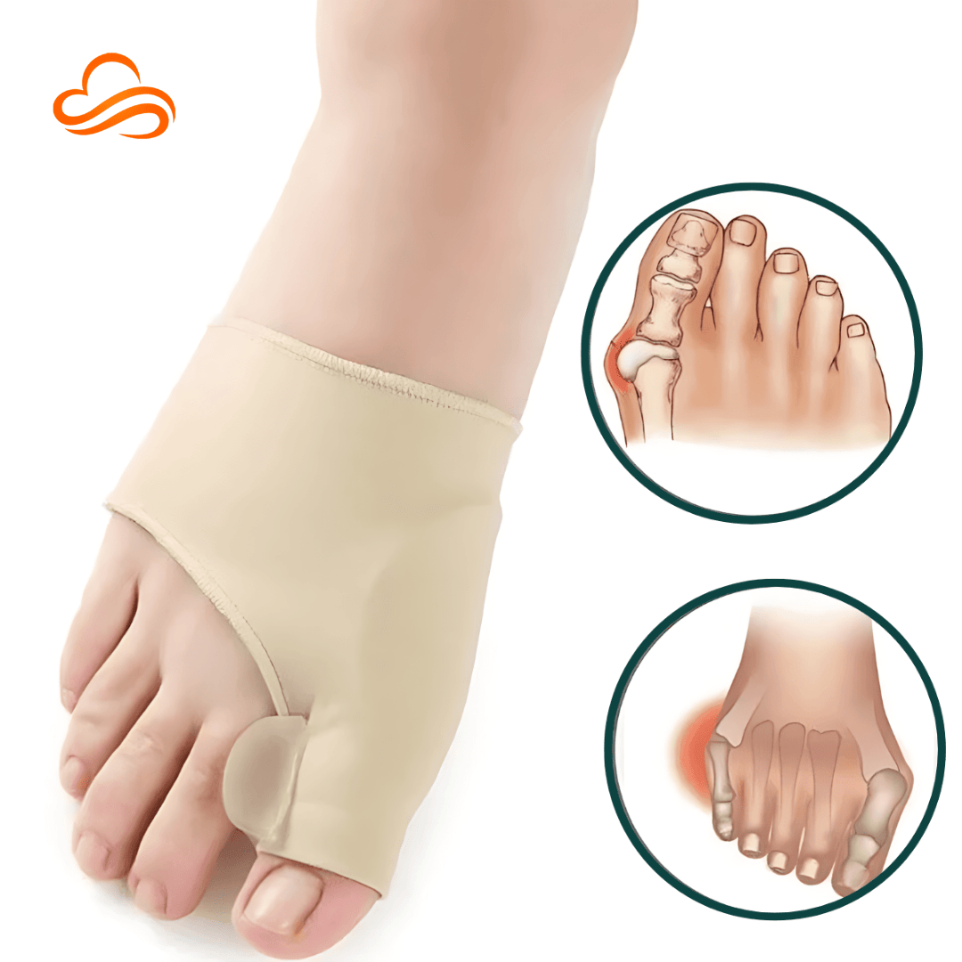 protetor para hálux valgo em soft gel alívio do atrito diário