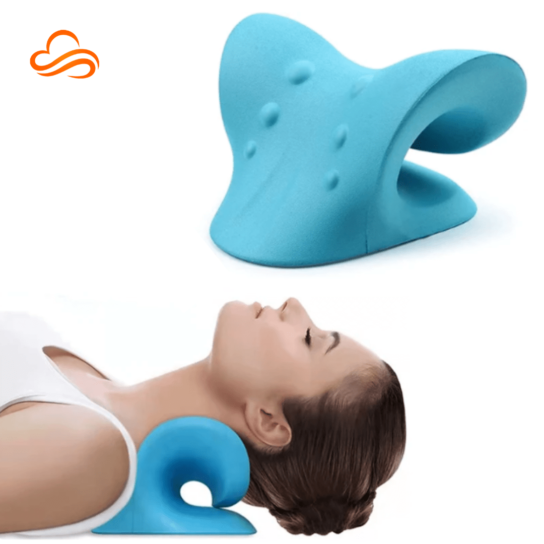 Relaxador Ergonômico de Pescoço em Poliuretano – Alívio Rápido da Dor