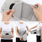 Cinta Spinecure 3 em 1: Alívio Térmico e Vibratório para Lombar