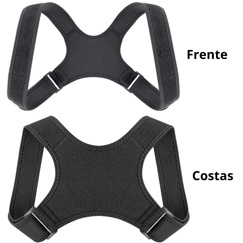 corretor postural unissex em spandex – alívio e ajuste personalizado