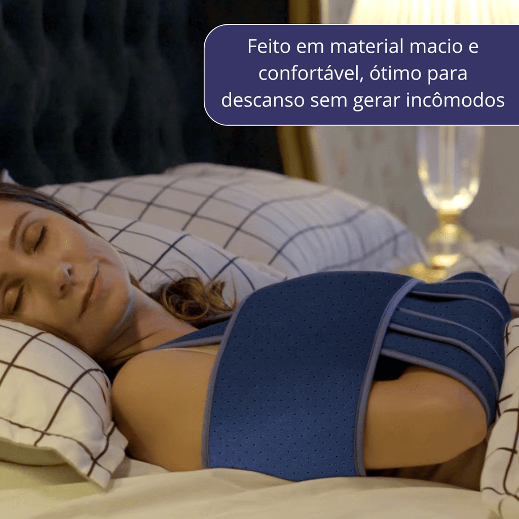 tipoia imobilizadora anatômica em nylon para estabilização do ombro