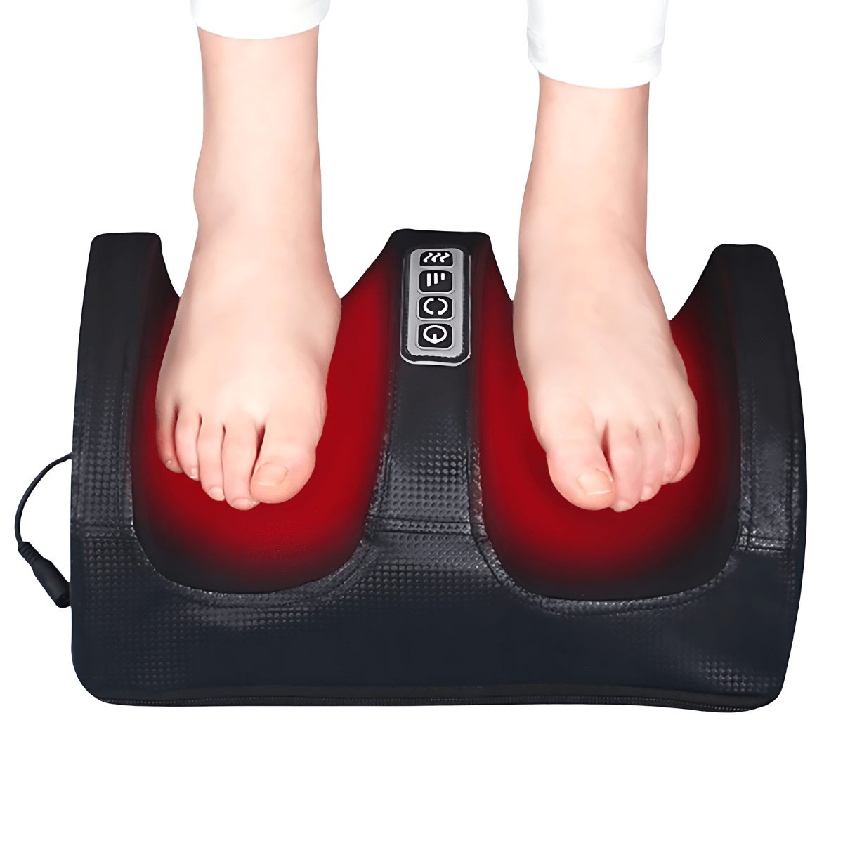 Massageador de Pés Térmico 3D com Shiatsu e Aquecimento Eficaz