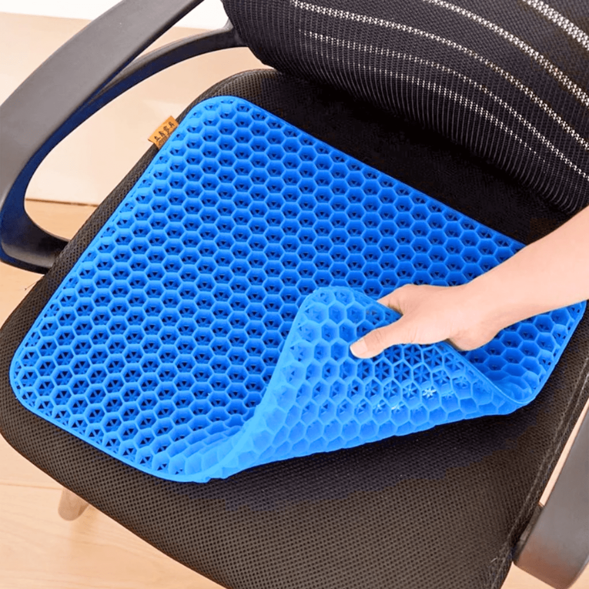 Almofada de Assento em Gel com Resfriamento e Suporte Ergonômico
