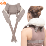 Massageador Shiatsu Recarregável para Pescoço e Ombros com Calor e Vibração