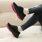 black berry walking shoes-freya confortável