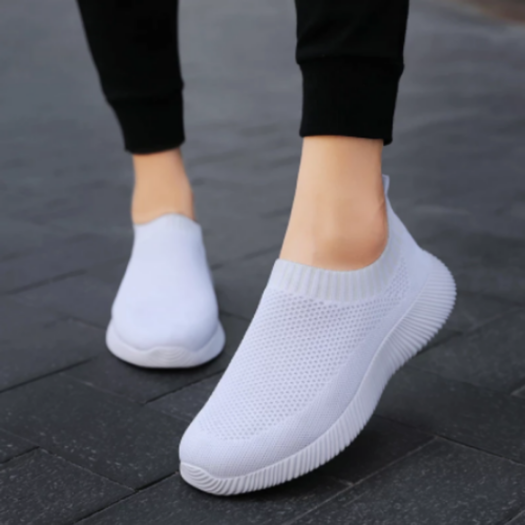 tênis ortopédico feminino confortável para caminhada