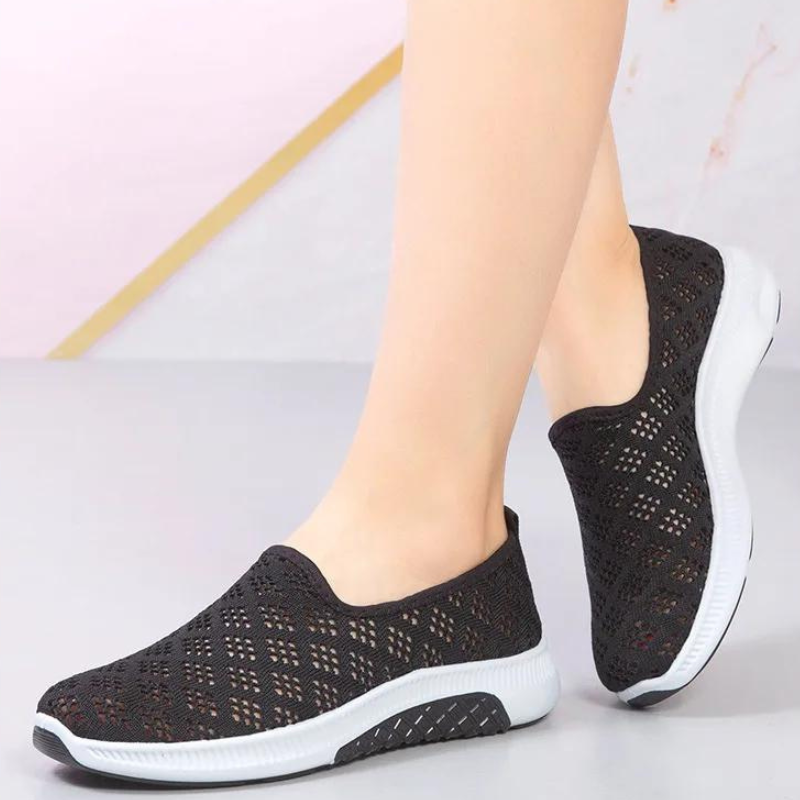 tênis ortopédico confort slim feminino confortável para caminhada