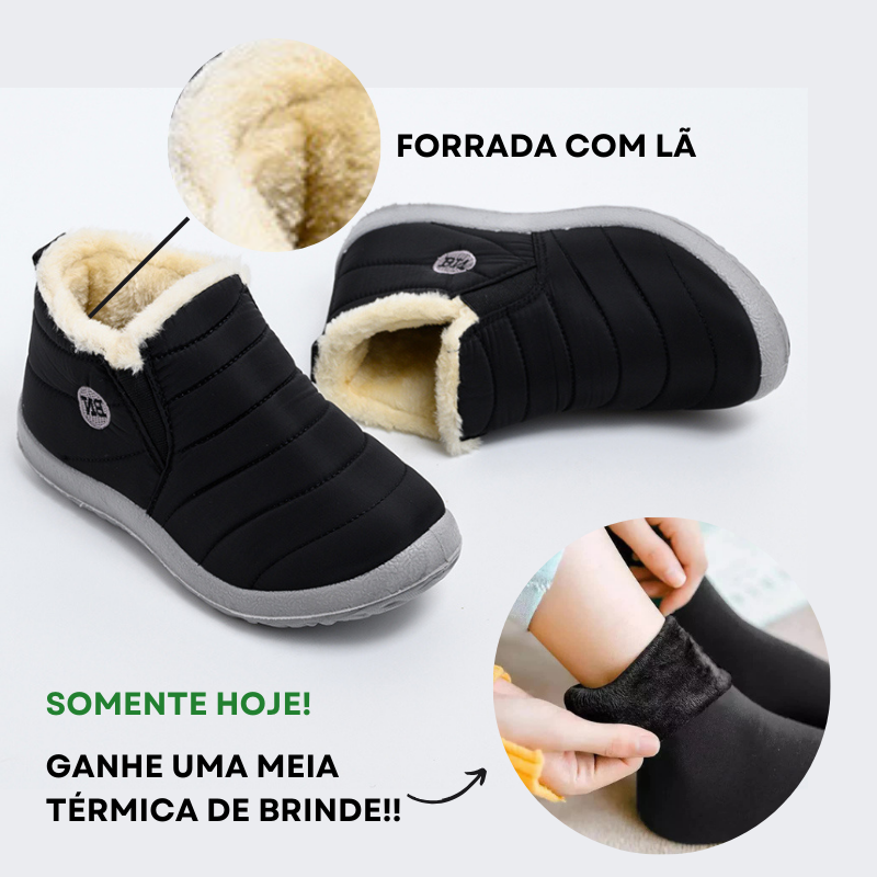Bottes d’hiver imperméables unisexes + CADEAU