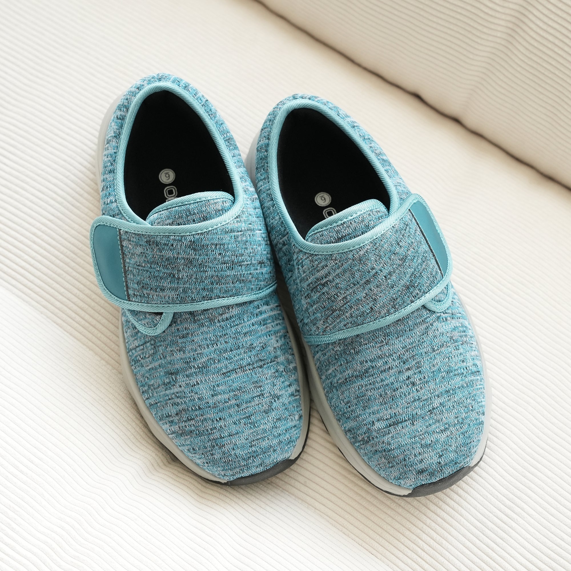 green walking shoes-freya confortável