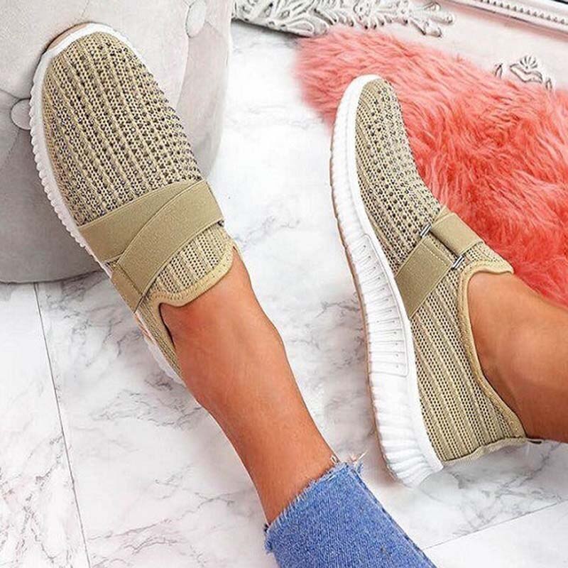 Tênis de caminhada o dia todo Joanete sapatos para mulheres