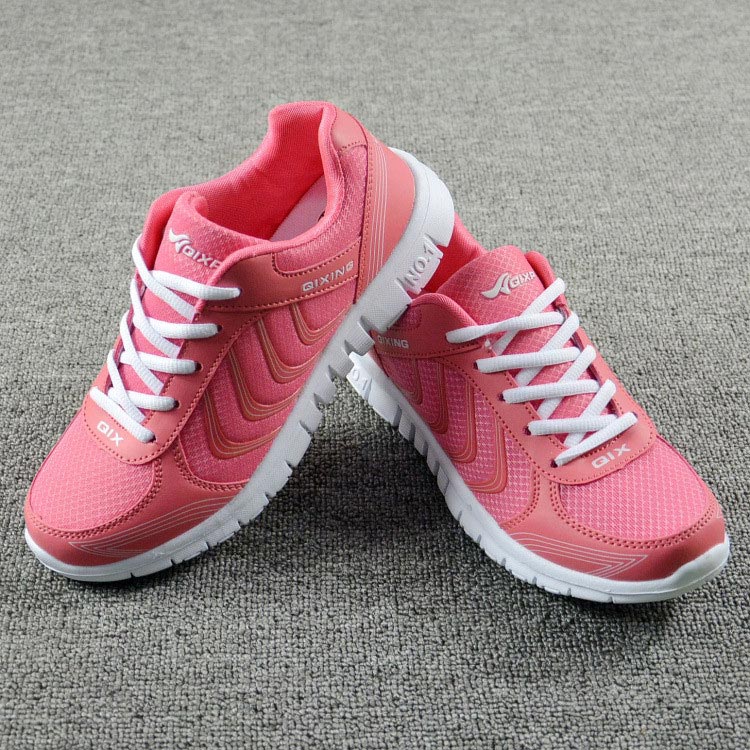 Tênis ortopédico feminino caminhada respirável de malha