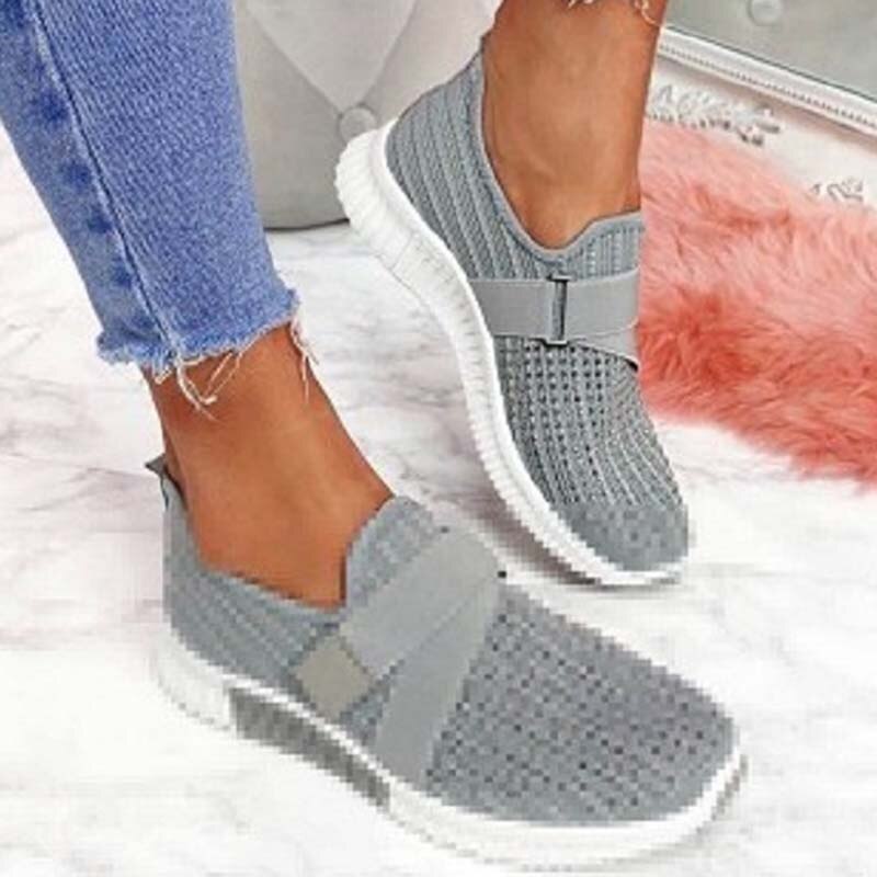 Tênis de caminhada o dia todo Joanete sapatos para mulheres