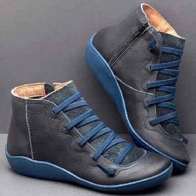 BOTA FEMININA DE COURO