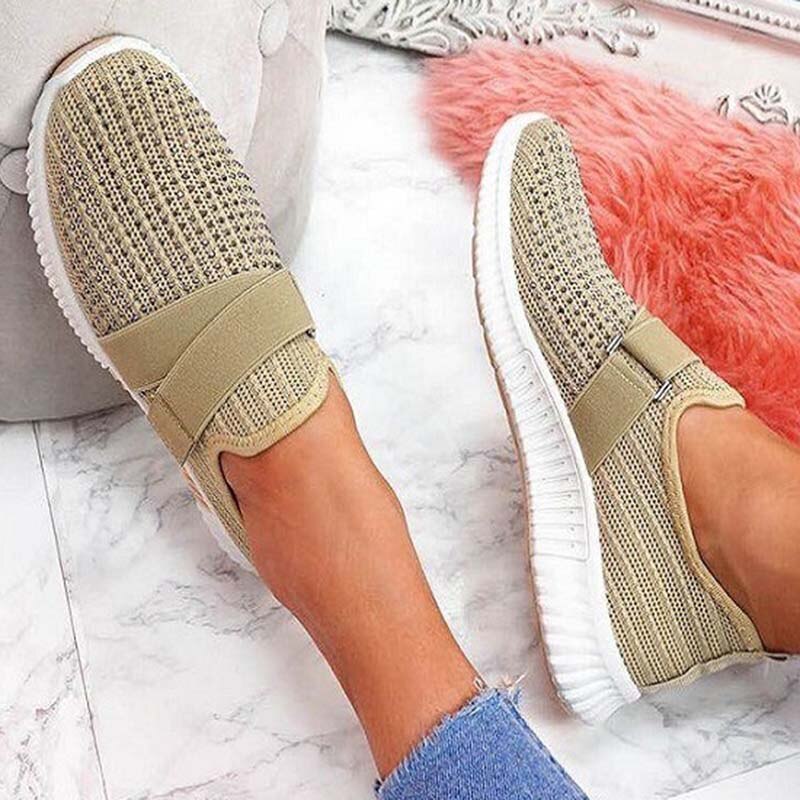 Tênis de caminhada o dia todo Joanete sapatos para mulheres