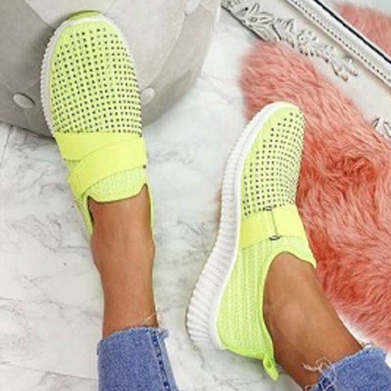 Tênis de caminhada o dia todo Joanete sapatos para mulheres