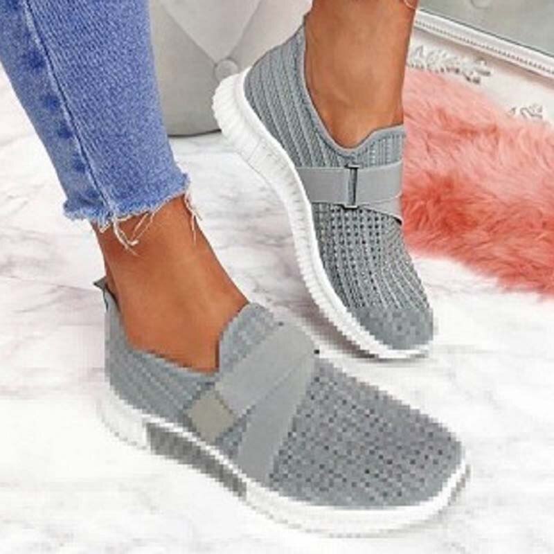 Tênis de caminhada o dia todo Joanete sapatos para mulheres