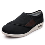 Sapatos para diabéticos Amplo Ajustável Macio e Confortável, Sapatos de Caminhada