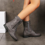 Botas feminina de Inverno cano curto
