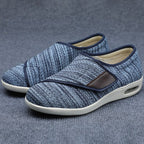 Sapatos para diabéticos Amplo Ajustável Macio e Confortável, Sapatos de Caminhada