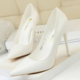 Scarpin Branco 10,5cm | Lisa Confortável