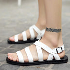 SANDÁLIA MASCULINA EM COURO MALTA INOVABELA