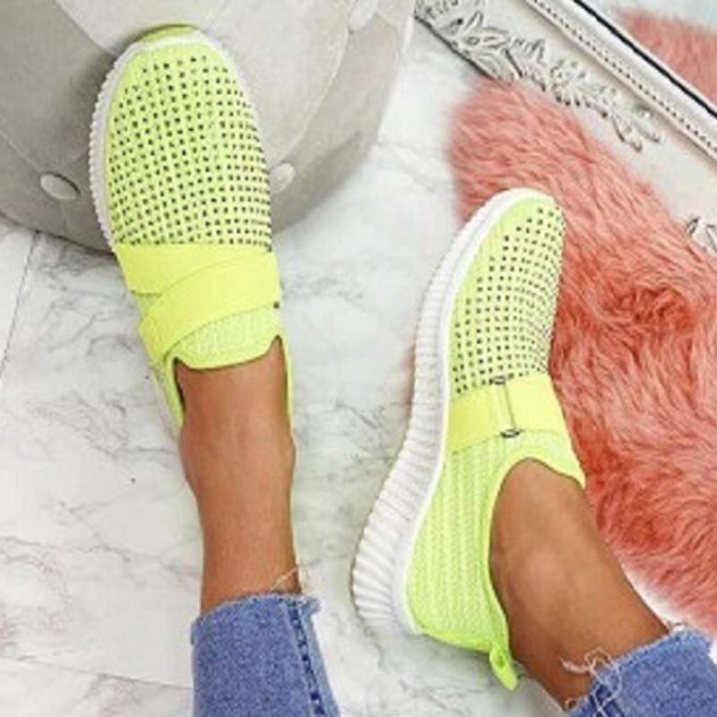 Tênis de caminhada o dia todo Joanete sapatos para mulheres