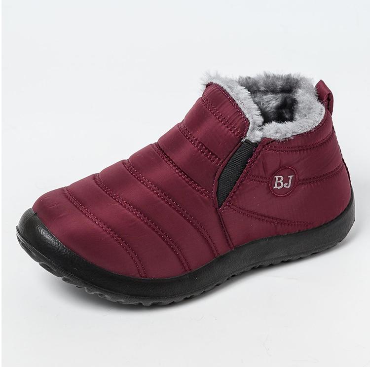 Bota Feminina superfície impermeável