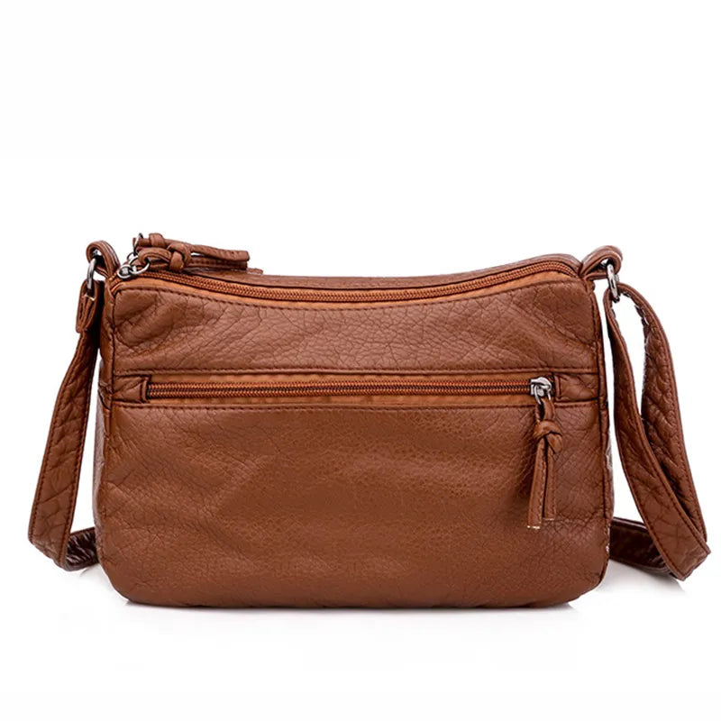 Bolsa Couro Vintage