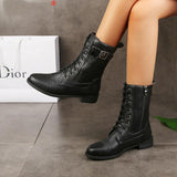 Botas feminina de Inverno cano curto