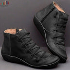 BOTA FEMININA DE COURO