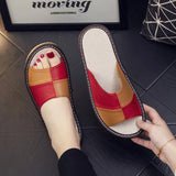 Vermelho com Marrom