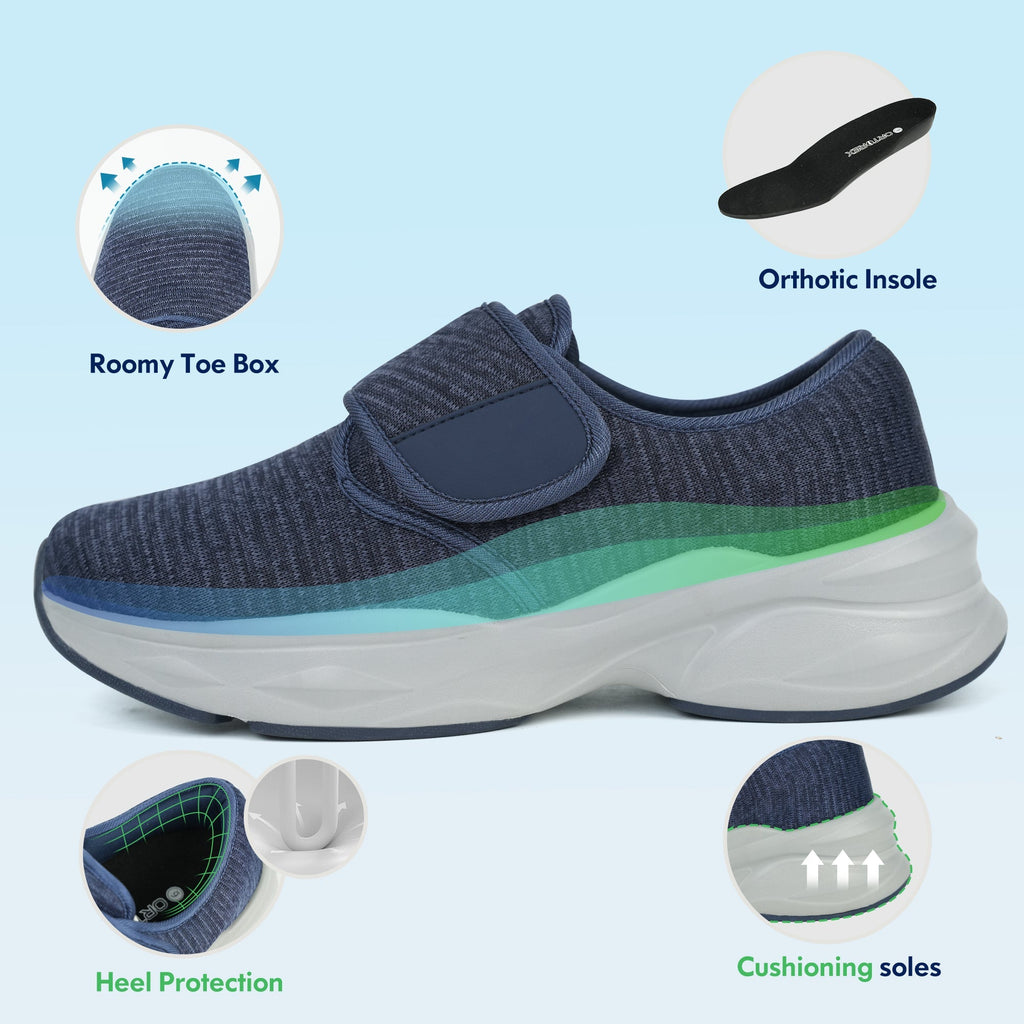 black berry walking shoes-freya confortável