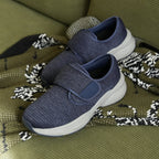 grey walking shoes-freya confortável
