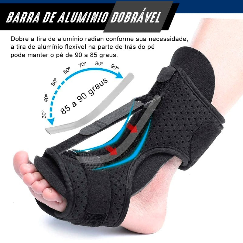 Órtese Noturna Tratamento Fascite Plantar Esporao Braçadeira